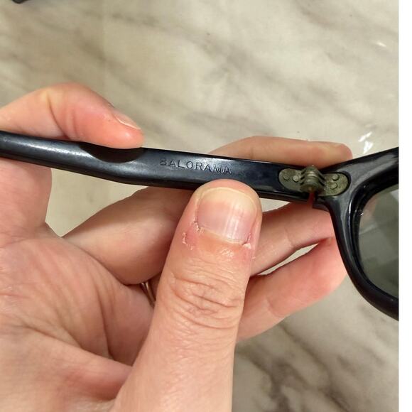 Vintage Ray-Ban Balorama Black Sunglasses (Clint Eastwood, Dirty Harry) main image 5